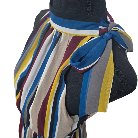 Halter Striped Dress Size Small - Picture 2 of 5